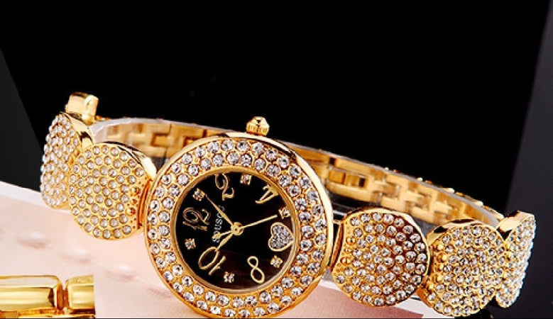 Orologio Polso Sousou S6097 Donna Cuore Brillantini Movimento Quarzo Dorato Nero Moda/Donna/Orologi/Orologi da polso Trade Shop italia - Napoli, Commerciovirtuoso.it