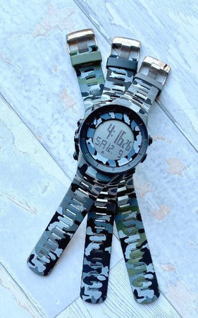 Orologio Polso Sportivo Uomo Digitale Data Allarme Camouflage Verde Grigio Nero Moda/Uomo/Orologi/Orologi da polso Trade Shop italia - Napoli, Commerciovirtuoso.it