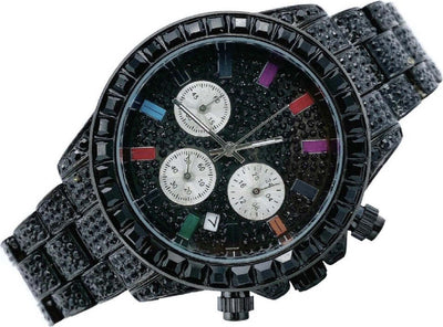 Orologio Polso Unisex Quarzo Acciaio Calendario Diamond Brillantini Strass Nero Abbigliamento e Accessori > Orologi e gioielli > Orologi Uomo > Orologi Donna Trade Shop italia - Napoli, Commerciovirtuoso.it