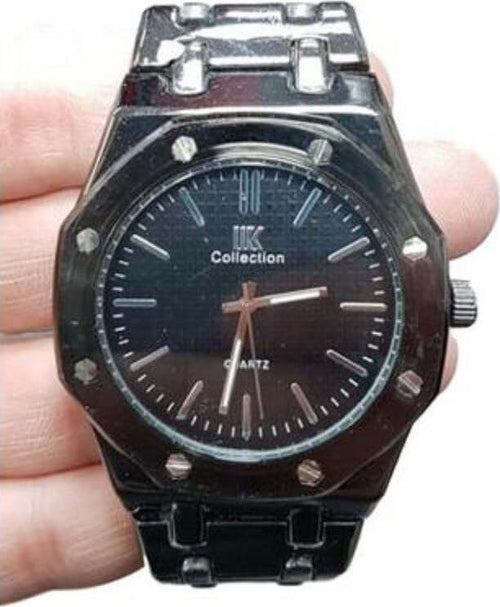 Orologio Polso Uomo Analogico Movimento Quarzo Ik Collection Nero Quadrante Nero Moda/Uomo/Orologi/Orologi da polso Trade Shop italia - Napoli, Commerciovirtuoso.it