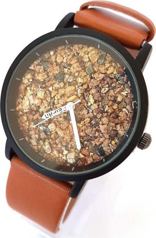 Orologio-Polso-Uomo-Donna-Feifan-1701-Analogico-Quarzo-Casual-Marrone