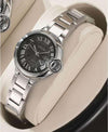 Orologio Polso Uomo Donna Longbo 80771 Quarzo Calendario Impermeabile Silver Nero Moda/Donna/Orologi/Orologi da polso Trade Shop italia - Napoli, Commerciovirtuoso.it