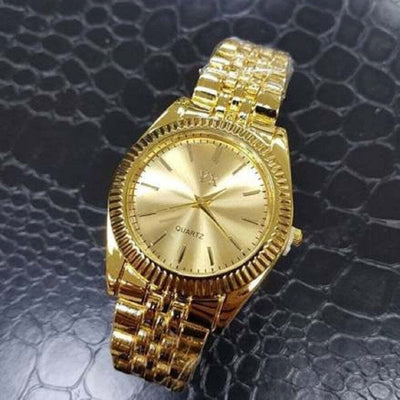 Orologio Polso Uomo Donna Yk Analogico Quarzo Moderno Colore Dorato Moda/Uomo/Orologi/Orologi da polso Trade Shop italia - Napoli, Commerciovirtuoso.it