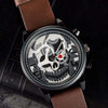 Orologio Polso Uomo Quarzo Data Skull Design Y007 Casual Cinturino Marron Moda/Uomo/Orologi/Orologi da polso Trade Shop italia - Napoli, Commerciovirtuoso.it