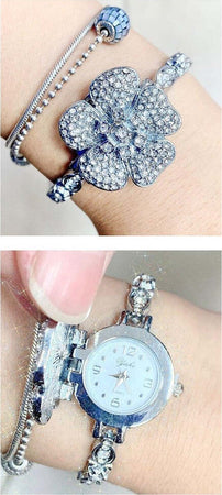 Orologio Polso Yaki Bracciale Fiore Donna Analogico Quarzo Silver Brillantinato Moda/Donna/Orologi/Orologi da polso Trade Shop italia - Napoli, Commerciovirtuoso.it