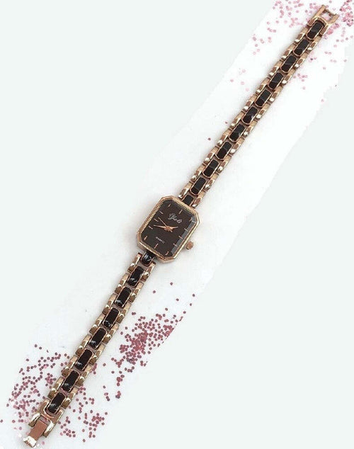 Orologio Polso Yaki Donna Analogico Quarzo Acciaio Moda Oro Rosa Nero Bracciale Abbigliamento e Accessori > Orologi e gioielli > Orologi Donna Trade Shop italia - Napoli, Commerciovirtuoso.it