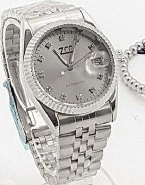 Orologio Polso Zcc 020 Uomo Automatico Acciaio Data Fashion Silver Grigio Moda/Uomo/Orologi/Orologi da polso Trade Shop italia - Napoli, Commerciovirtuoso.it
