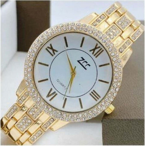 Orologio Polso Zcc 13 Donna Quarzo Acciaio Brillantini Moda Dorato Fondo Bianco Abbigliamento e Accessori > Orologi e gioielli > Orologi Donna Trade Shop italia - Napoli, Commerciovirtuoso.it