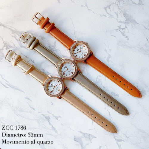 Orologio Polso Zcc 1786 Donna Quarzo Moda Brillantini Analogico Cinturino Pelle Abbigliamento e Accessori > Orologi e gioielli > Orologi Donna Trade Shop italia - Napoli, Commerciovirtuoso.it