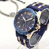 Orologio Polso Zcc 1863 Uomo Quarzo Elegante Moda Casual Blu Dorato Moda/Uomo/Orologi/Orologi da polso Trade Shop italia - Napoli, Commerciovirtuoso.it