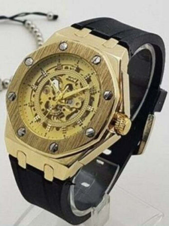 Orologio Polso Zcc 4407 Uomo Automatico Elegante Casual Dorato Oro Cinturino Nero Abbigliamento e Accessori > Orologi e gioielli > Orologi Uomo Trade Shop italia - Napoli, Commerciovirtuoso.it
