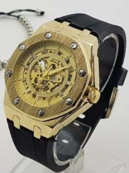 Orologio Polso Zcc 4407 Uomo Automatico Elegante Casual Dorato Oro Cinturino Nero Abbigliamento e Accessori > Orologi e gioielli > Orologi Uomo Trade Shop italia - Napoli, Commerciovirtuoso.it