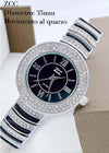 Orologio Polso Zcc Donna Analogico Quarzo Acciaio Moda Brillantini Silver Nero Abbigliamento e Accessori > Orologi e gioielli > Orologi Donna Trade Shop italia - Napoli, Commerciovirtuoso.it