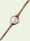 Orologio-Polso-Zcc-Donna-Analogico-Quarzo-Acciaio-Moderno-Fashion-Oro-Rosa-Bianco