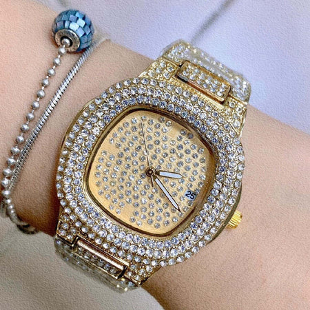 Orologio Polso Zcc Donna Quarzo Acciaio Analogico Moda Brillantinato Data Dorato Moda/Donna/Orologi/Orologi da polso Trade Shop italia - Napoli, Commerciovirtuoso.it