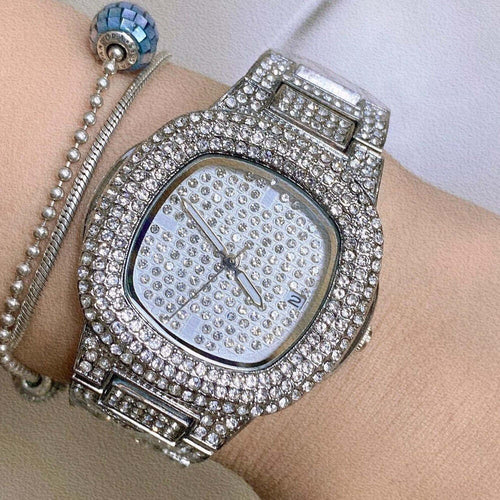 Orologio Polso Zcc Donna Quarzo Acciaio Analogico Moda Brillantinato Data Silver Abbigliamento e Accessori > Orologi e gioielli > Orologi Donna Trade Shop italia - Napoli, Commerciovirtuoso.it
