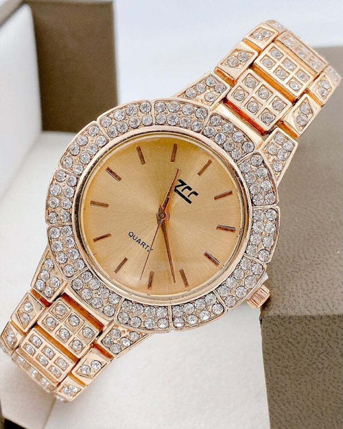 Orologio Polso Zcc Donna Quarzo Acciaio Moda Brillantinato Rosa Quadrante Rosa Abbigliamento e Accessori > Orologi e gioielli > Orologi Donna Trade Shop italia - Napoli, Commerciovirtuoso.it