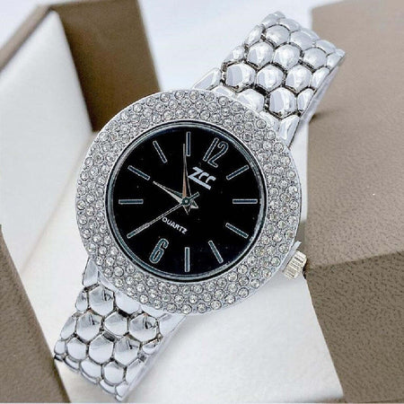 Orologio Polso Zcc Donna Quarzo Acciaio Moda Brillantini Analogico Silver Nero Abbigliamento e Accessori > Orologi e gioielli > Orologi Donna Trade Shop italia - Napoli, Commerciovirtuoso.it
