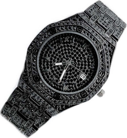 Orologio Polso Zcc Octagon Quarzo Acciaio Moda Brillantini Data Analogico Nero Abbigliamento e Accessori > Orologi e gioielli > Orologi Donna Trade Shop italia - Napoli, Commerciovirtuoso.it