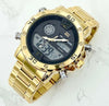 Orologio Polso Zcc Uomo Acciaio Dual Time Data Allarme Impermeabile Dorato Nero Abbigliamento e Accessori > Orologi e gioielli > Orologi Uomo Trade Shop italia - Napoli, Commerciovirtuoso.it