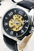 Orologio Polso Zcc Uomo Analogico Automatico Cinturino Pelle Casual Nero Silver Moda/Uomo/Orologi/Orologi da polso Trade Shop italia - Napoli, Commerciovirtuoso.it