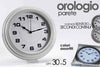 Orologio-Silenzioso-Parete-Stile-Anticato-Tondo-30x5cm-Plastica-Colori-Ass-667688