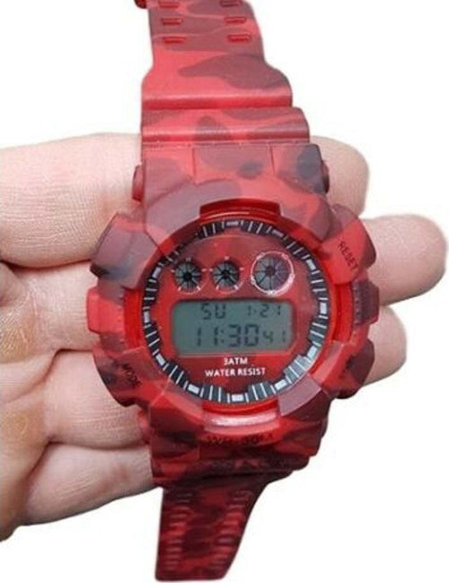 Orologio Sportivo Polso Zh 7901 Uomo Cronografo Digitale Data Camouflage Rosso Moda/Uomo/Orologi/Orologi da polso Trade Shop italia - Napoli, Commerciovirtuoso.it