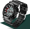 Orologio Sportivo Sanda Uomo Resistente Acqua Cronografo Sveglia Ner Bi Moda/Uomo/Orologi/Orologi da polso Trade Shop italia - Napoli, Commerciovirtuoso.it