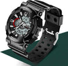 Orologio Sportivo Sanda Uomo Resistente Acqua Cronografo Sveglia Ner Bi Moda/Uomo/Orologi/Orologi da polso Trade Shop italia - Napoli, Commerciovirtuoso.it
