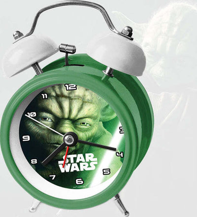 Orologio-Sveglia-Con-Campanelle-9-cm-Colore-Verde-Star-Wars-Maestro-Yoda