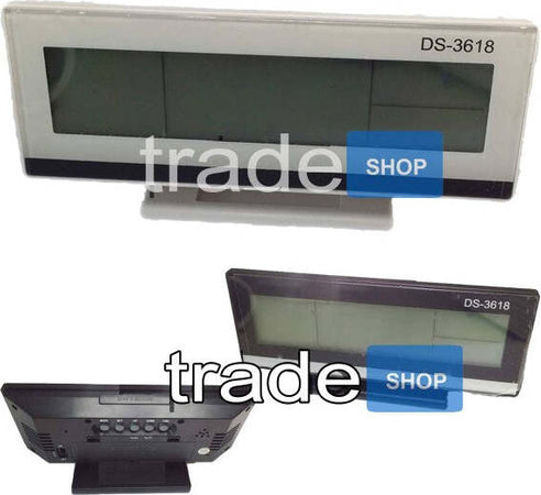 Orologio Sveglia Datario Termometro Digitale Da Tavolo Digitale Display Lcd 3618 Casa e cucina/Decorazioni per interni/Orologi/Sveglie Trade Shop italia - Napoli, Commerciovirtuoso.it
