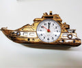 OROLOGIO SVEGLIA TAVOLO FORMA NAVE YACHT ANALOGICA ALLARME DESIGN CASA UFFICIO Casa e cucina/Decorazioni per interni/Orologi/Sveglie Trade Shop italia - Napoli, Commerciovirtuoso.it