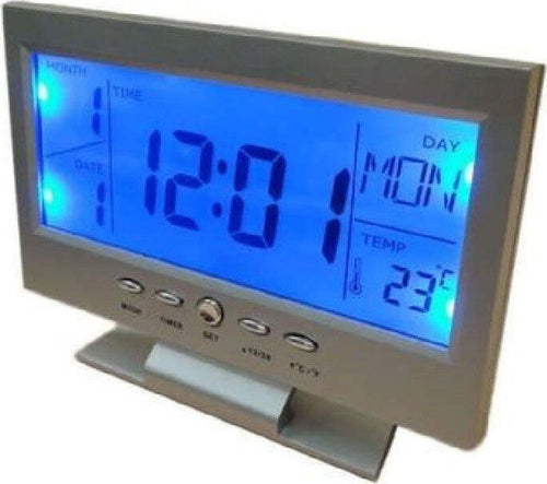 OROLOGIO SVEGLIA TEMPERATURA CALENDARIO DA TAVOLO LCD ALLARME SONORO ILLUMINATO Casa e cucina/Decorazioni per interni/Orologi/Sveglie Trade Shop italia - Napoli, Commerciovirtuoso.it