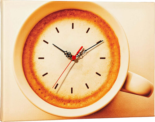 OROLOGIO TELA DA PARETE IN CANVAS BEIGE 28X38 CM Casa e cucina/Decorazioni per interni/Orologi/Orologi da parete Scontolo.net - Potenza, Commerciovirtuoso.it