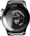 Orologio-TIMEX--Mod.-The-Waterbury-GMT-acciaio-nero-e-rosso