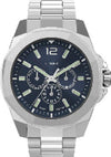Orologio-TIMEX-uomo-City-Essex-Avenue-multi-funzione-acciaio-/-blu