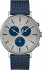 Orologio-TIMEX-uomo-Fairfield-multi-funzione-pelle-blu