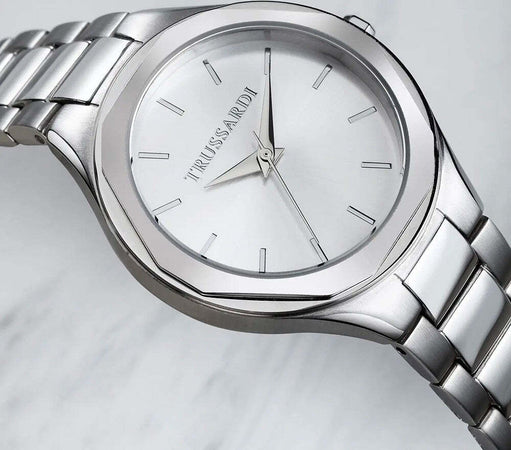 Orologio-TRUSSARDI-donna-Brink-tempo-acciaio-+-porta-documenti