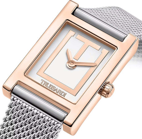 Orologio-TRUSSARDI-donna-T-strict-acciaio-/-oro-rosa
