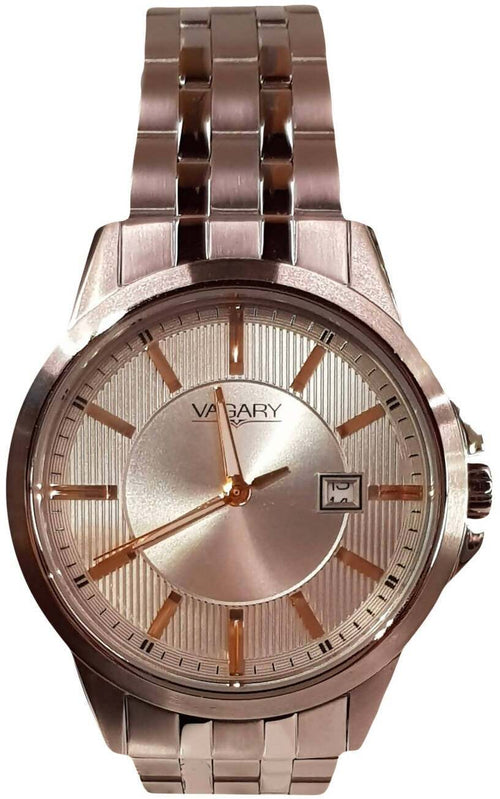 Orologio Uomo Acciaio Vagary Sfondo Argento Movimento al Quarzo con Funzioni Solo tempo Vagary By Citizen