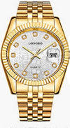 Orologio Uomo Donna Longbo 80435 In Acciaio Con Strass Impermeabile Dorato Bianco Abbigliamento e Accessori > Orologi e gioielli > Orologi Uomo > Orologi Donna Trade Shop italia - Napoli, Commerciovirtuoso.it