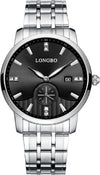 Orologio Uomo Donna Longbo 80436 Analogico Data Impermeabile Acciaio Silver Nero Abbigliamento e Accessori > Orologi e gioielli > Orologi Uomo > Orologi Donna Trade Shop italia - Napoli, Commerciovirtuoso.it
