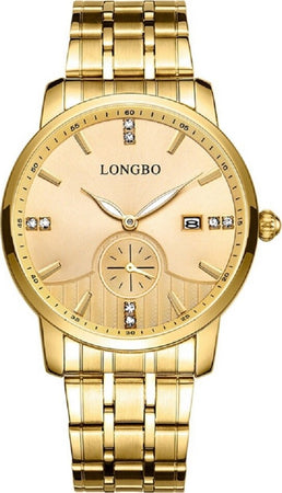 Orologio Uomo Donna Longbo 80436 Crono Analogico Data Impermeabile Acciaio Dorato Abbigliamento e Accessori > Orologi e gioielli > Orologi Uomo > Orologi Donna Trade Shop italia - Napoli, Commerciovirtuoso.it