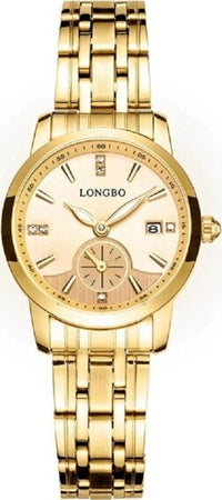 Orologio Uomo Donna Longbo 80436 Crono Analogico Data Impermeabile Acciaio Dorato Moda/Donna/Orologi/Orologi da polso Trade Shop italia - Napoli, Commerciovirtuoso.it