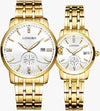 Orologio Uomo Donna Longbo 80436 Crono Data Impermeabile Acciaio Dorato Bianco Abbigliamento e Accessori > Orologi e gioielli > Orologi Uomo > Orologi Donna Trade Shop italia - Napoli, Commerciovirtuoso.it