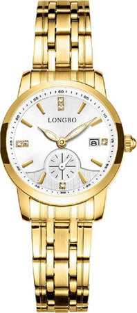 Orologio Uomo Donna Longbo 80436 Crono Data Impermeabile Acciaio Dorato Bianco Abbigliamento e Accessori > Orologi e gioielli > Orologi Uomo > Orologi Donna Trade Shop italia - Napoli, Commerciovirtuoso.it