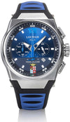 Locman Orologio Uomo cronografo MARE quadrante blu con stemma Marina Militare
