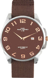 Orologio Uomo M&m Primo Emporio Classic Line 1090m Orologio Analogico Marrone Quadrante Rotondo E Cinturino in Nylon Tinta Unita Moda/Uomo/Orologi/Orologi da polso Milano Fashion Watch - Marcianise, Commerciovirtuoso.it