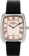 Orologio Uomo M&m Primo Emporio Luxury 1044aro Orologio Analogico Da Polso Cassa in Acciaio Inossidabile Quadrante Rettangolare Rosa Cinturino in Pelle Nera Resistente All'acqua 5 Atm Moda/Uomo/Orologi/Orologi da polso Milano Fashion Watch - Marcianise, Commerciovirtuoso.it