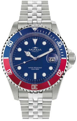 Orologio uomo MONDIA MI-785-SSBLRD-BL-GB